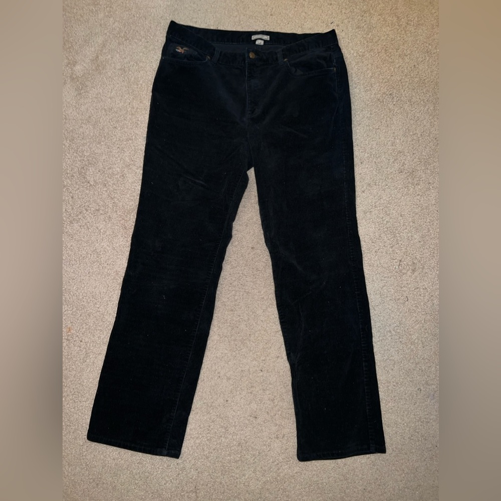 Corduroy Navy Pants